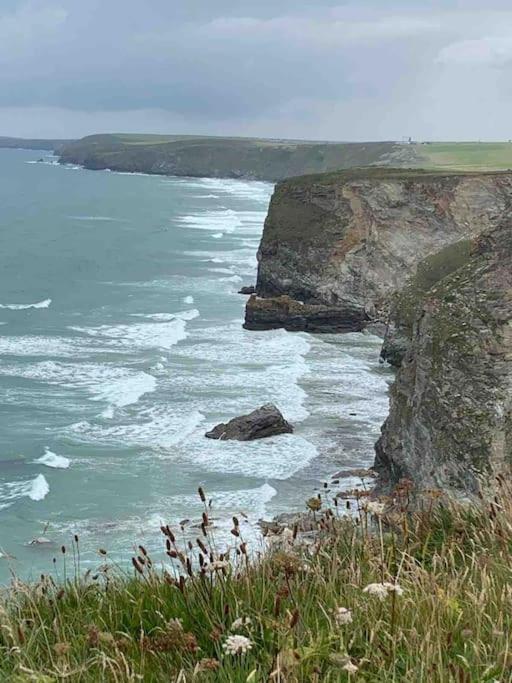 Surf'S Up! Perfect Base For Holidays Or Work In Cornwall سانت كولوم ميجُر المظهر الخارجي الصورة